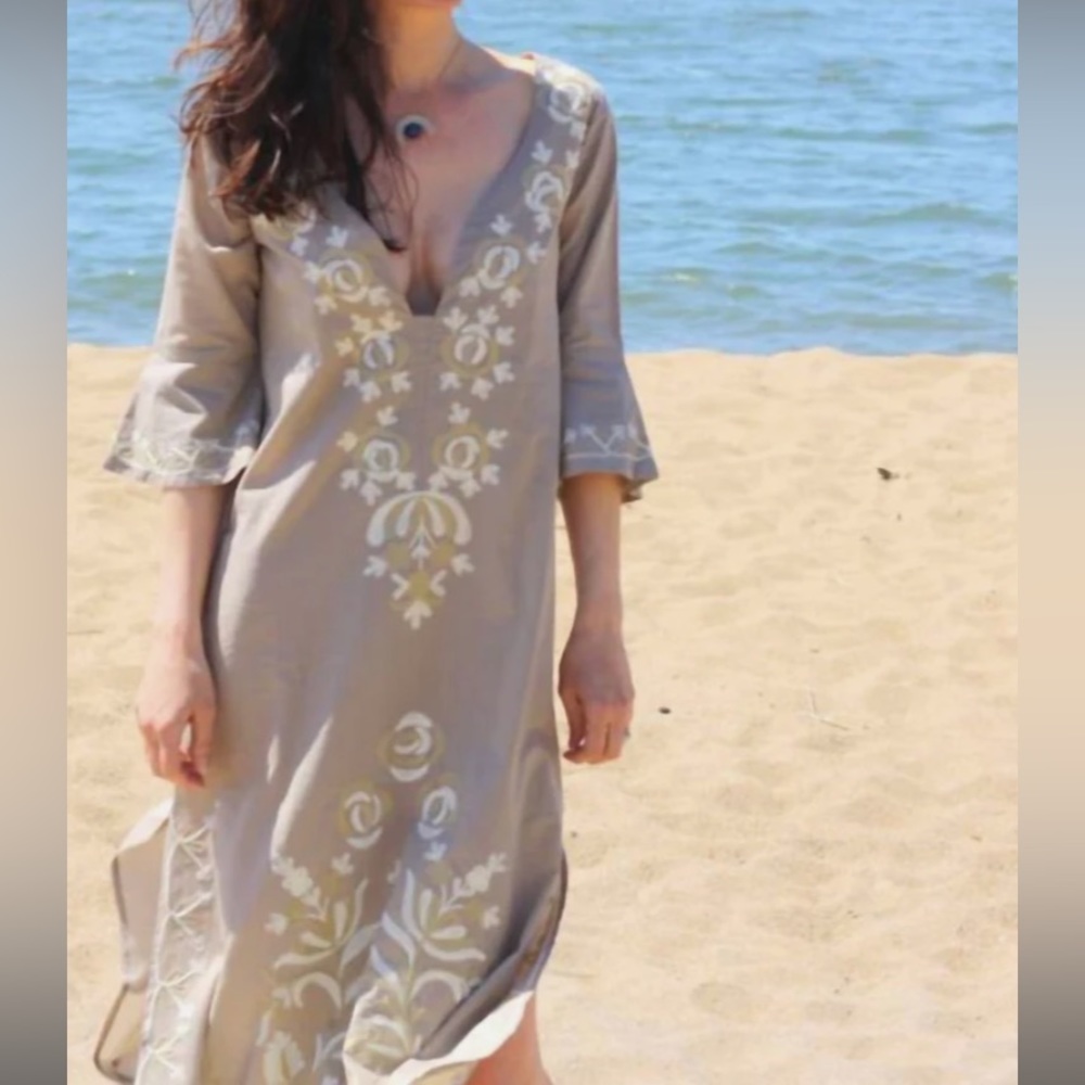 SALE! NWT Debbie Katz South Beach Maxi Tunic